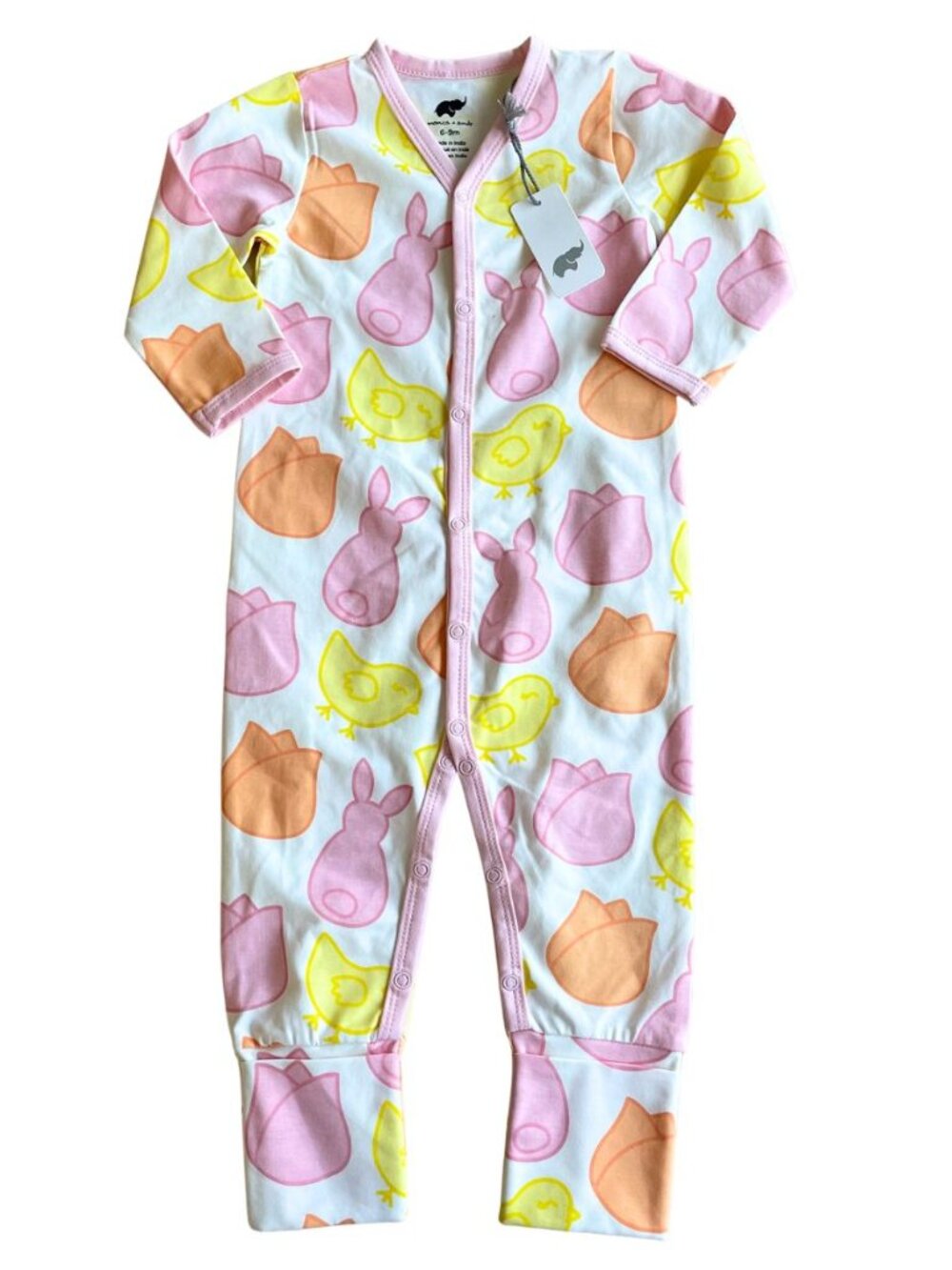Entire Closet $5! NEW Monica + Andy 95% Organic Cotton Easter Bunny Chicks Tulip